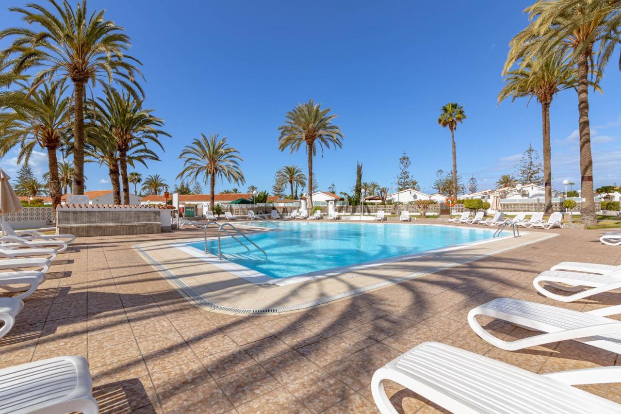 Canarian Holiday Home - Private Bungalow In Playa Del Ingles マスパロマス エクステリア 写真